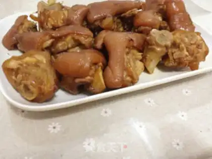 Make Homemade pig hoof step 20