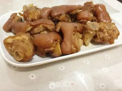 Make Homemade pig hoof step 21