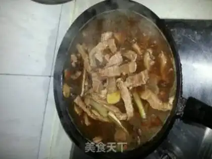 Make Curry beef jerky step 6
