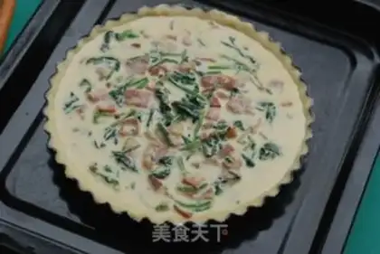 Make Bacon spinach butter tower step 12