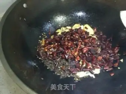 Make Spicy salted fish step 7