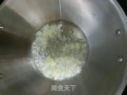 Make Garlic fan sap step 8