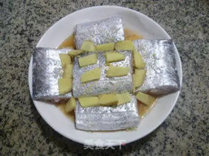 Make Pepper chopping steamed fish step 5