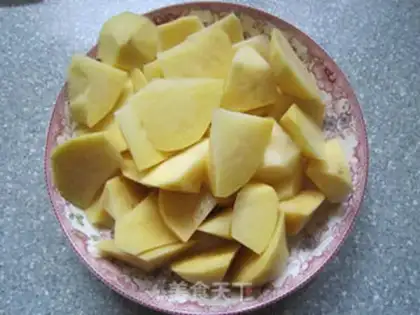 Make Potato stew step 1
