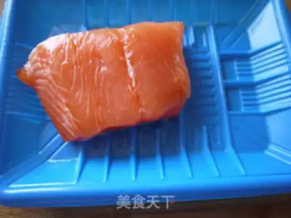 Make Salad salmon step 1