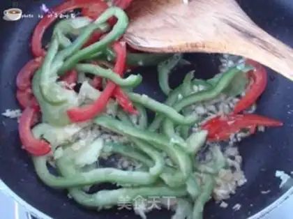 Make Twin pepper potatoes step 5
