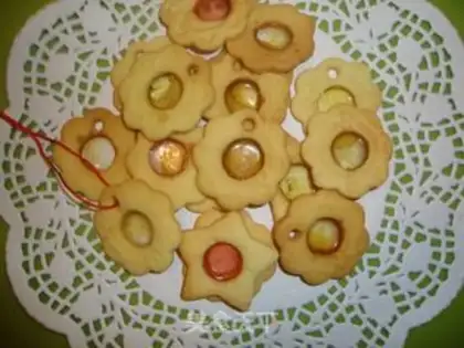 Make Glass and sugar cookies step 9