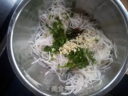 Make A radish bellow step 0