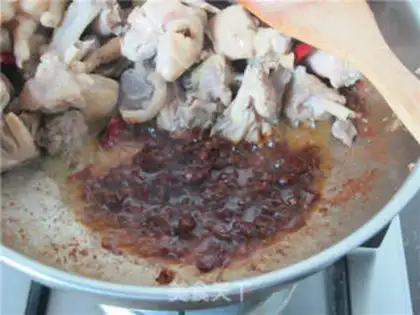 Make Spicy potato chicken step 6