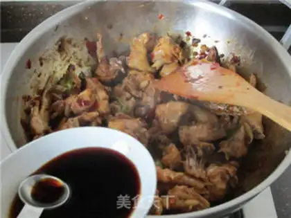 Make Spicy potato chicken step 8