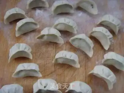 Make Shrimp dumplings step 6
