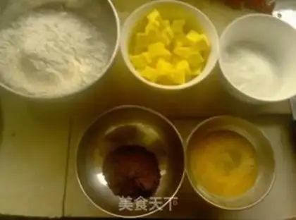 Make Marble cookies step 0