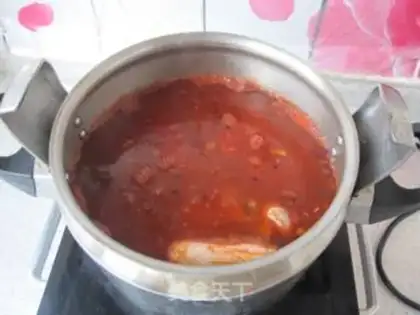 Make Tomato cans of blue fish step 8