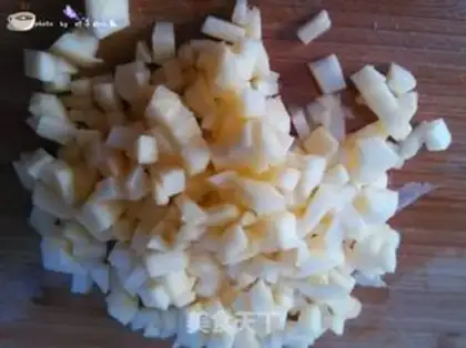 Make Apple candy step 1