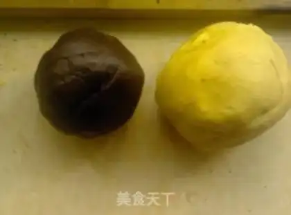Make Marble cookies step 5