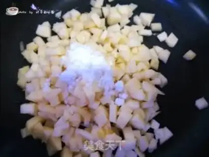 Make Apple candy step 2