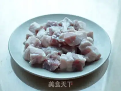 Make Soda red meat step 1