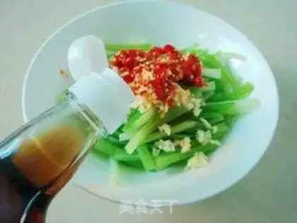 Make Lemon-cracked peppers and celery step 5