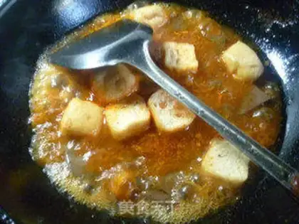 Make Celery leaves and tofu step 7