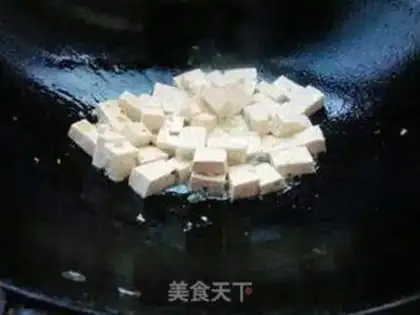 Make Spicy spicy tofu step 4