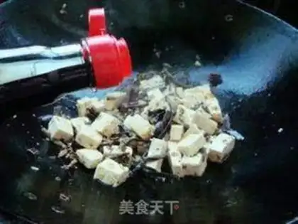 Make Spicy spicy tofu step 6
