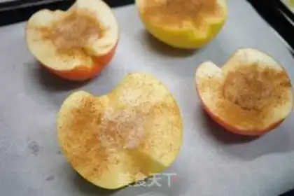 Make Baking apples step 2