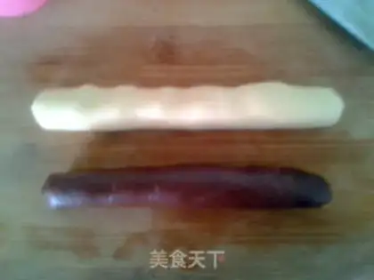 Make Marble cookies step 1