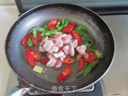 Make Dry pan cabbage step 2