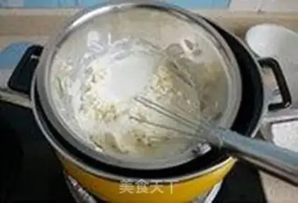 Make Marble-grain cheesecake step 1