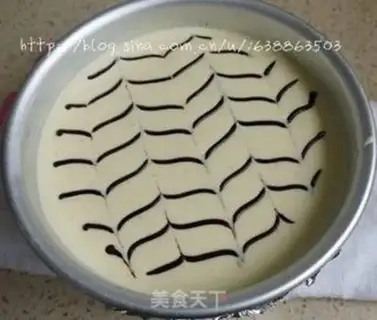 Make Marble-grain cheesecake step 8