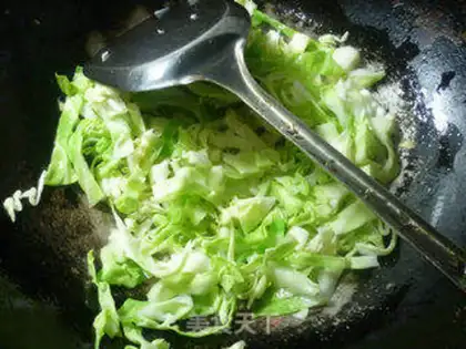 Make Scrambled rice powder step 6