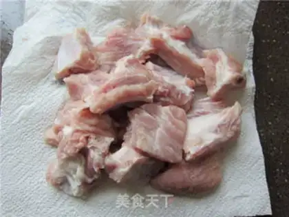 Make High-up ribs step 1