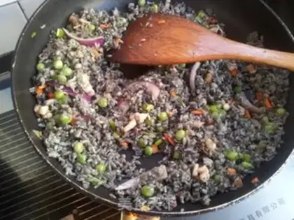 Make Ink and rice step 1