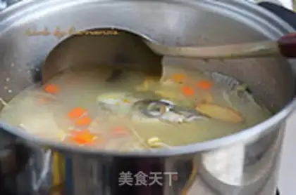 Make Fish bone and vegetable soup step 6