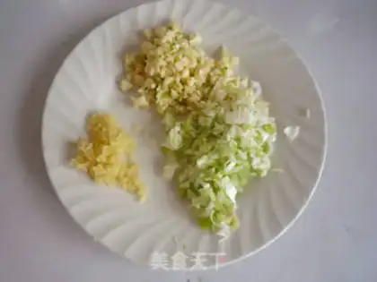 Make Garlic fan steamed shrimp step 7