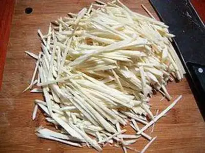 Make White-fried meat step 1