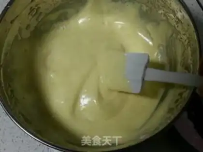 Make Chocolate bean cake step 7