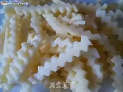 Make Potato fries step 1