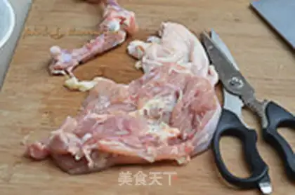 Make Chestnut chicken step 1
