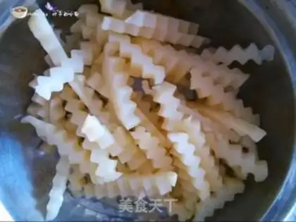 Make Potato fries step 5