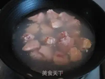 Make The chicken wings of mushrooms step 1