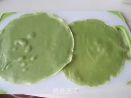 Make The green tea band of the monkeys step 9
