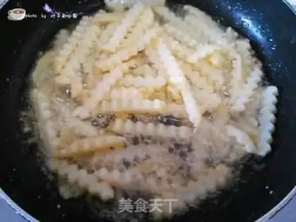 Make Potato fries step 8