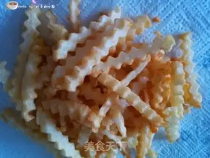 Make Potato fries step 9