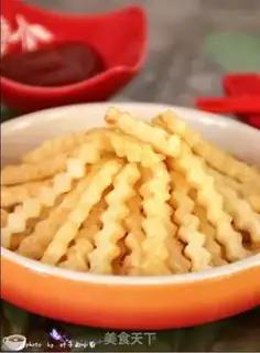 Make Potato fries step 10