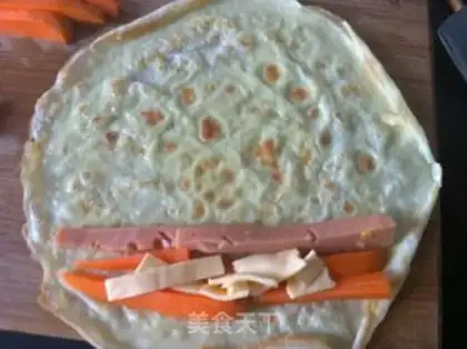 Make Cheese egg rolls step 8