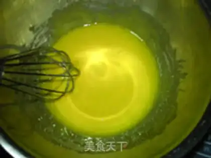 Make French sponge cake step 2