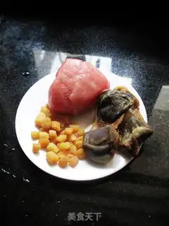 Make Duck kidney porridge step 0