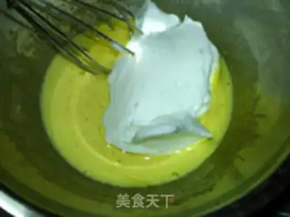 Make French sponge cake step 6