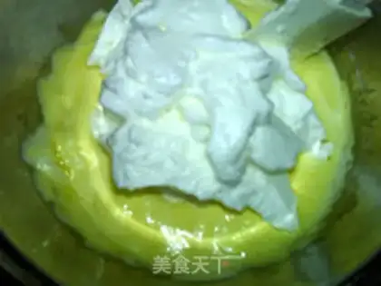 Make French sponge cake step 7